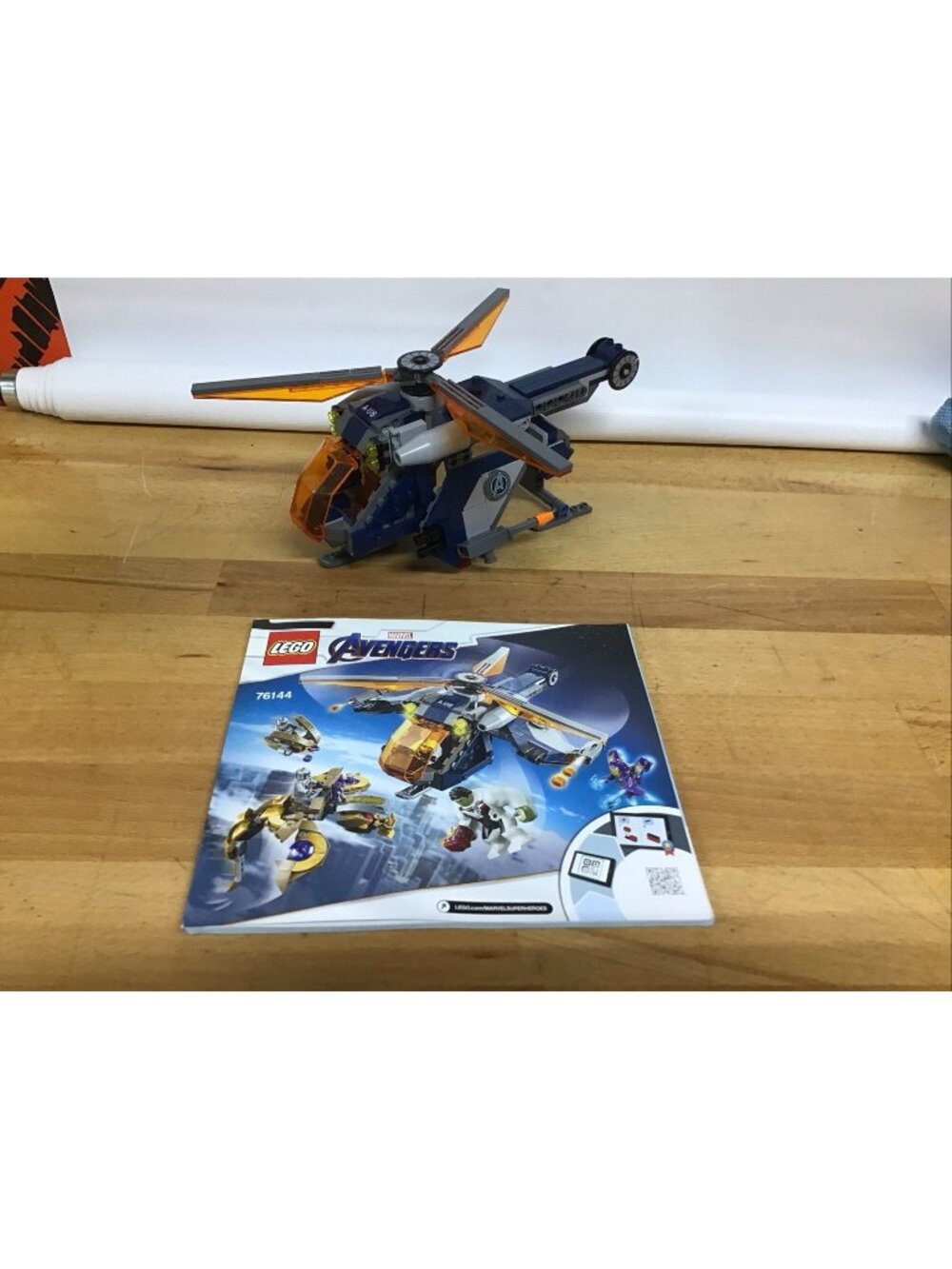 LEGO Marvel Avengers Hulk Helicopter Rescue 76144 Building set.